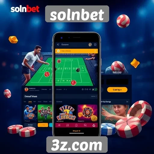 Desempenho do site de jogos solnbet em dispositivos móveis